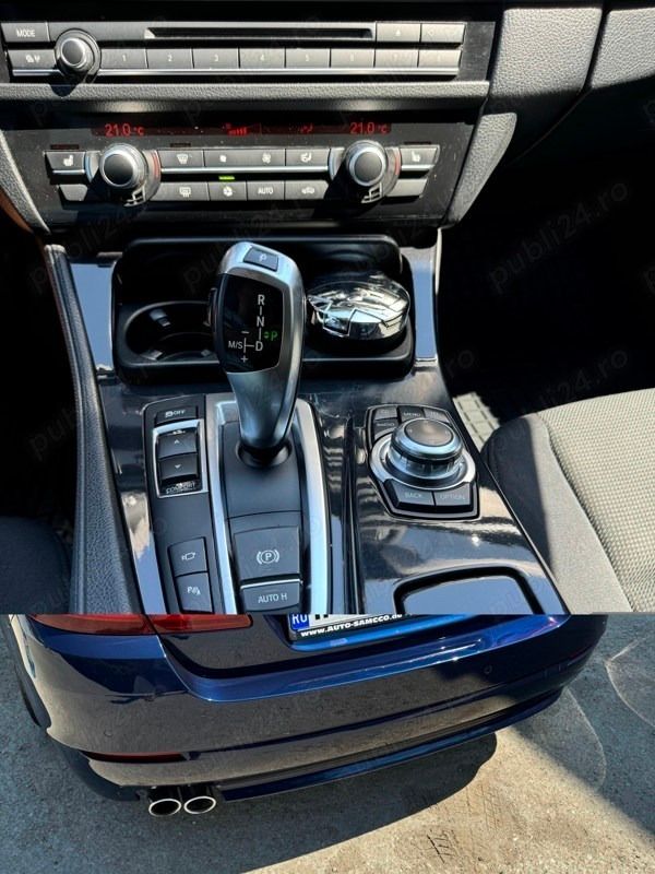 Second-hand BMW 520 184 CP (135 kW) 2012 Argintiu Berlinǎ