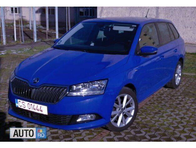 Albastru Utilizat 2018 Skoda Fabia Break | 6.150 EUR (Super Preț) - Imagine 1/4
