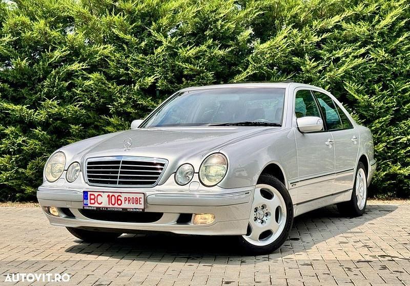 Culoareargint Utilizat 2000 Mercedes E430 Avantgarde Berlinǎ | 9.999 EUR - Imagine 1/4