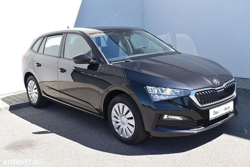 Second-hand Skoda Scala Ambition 110 CP (80 kW) 2021 Negru  normal Hatchback
