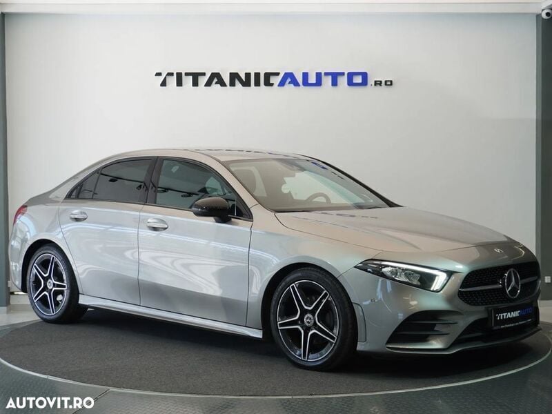 Second-hand Mercedes A180 AMG line 116 CP (85 kW) 2019 Gri Coupe