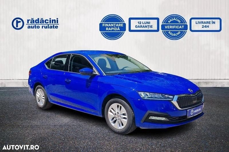 Albastru Utilizat 2023 Skoda Octavia Ambition Hatchback | 19.800 EUR (Preț OK) - Imagine 1/4