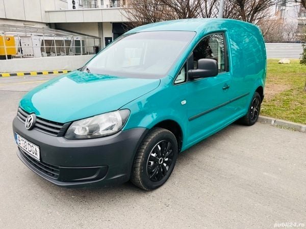 Second-hand VW Caddy 105 CP (77 kW) 2011 Verde Monovolum