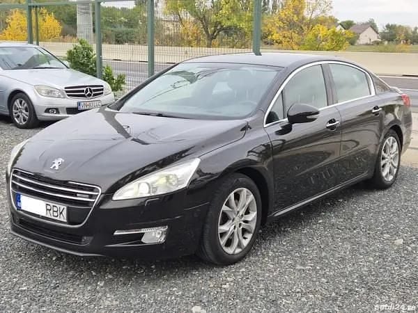 Negru Utilizat 2014 Peugeot 508 Berlinǎ | 5.999 EUR (Super Preț) - Imagine 1/4