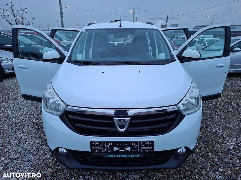 Culoarealb Second-hand 2014 Dacia Lodgy Monovolum | 4.990 EUR (Preț OK) - Imagine 1/4