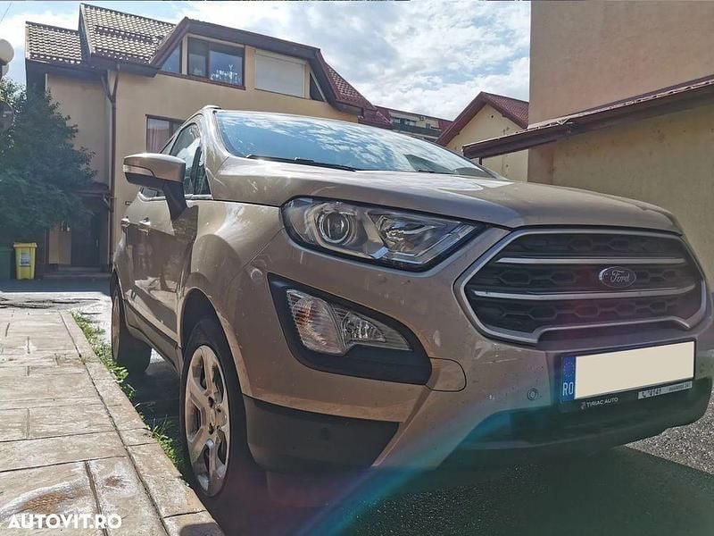 Bej Utilizat 2018 Ford Ecosport Trend SUV | 10.500 EUR (Preț OK) - Imagine 1/4