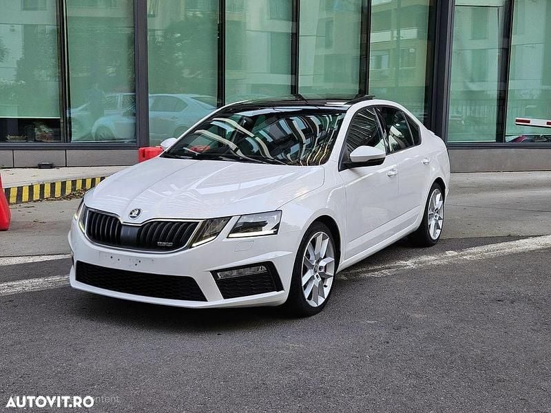 Culoarealb Utilizat 2018 Skoda Octavia RS Berlinǎ | 12.650 EUR (Preț bun) - Imagine 1/4