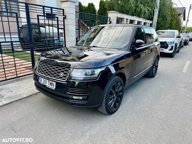 Negru Utilizat 2013 Land Rover Range Rover Vogue SUV | 19.990 EUR - Imagine 1/4