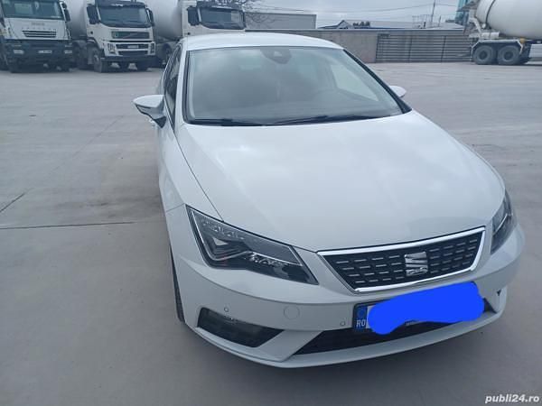 Alb Utilizat 2020 Seat Leon Hatchback | 14.500 EUR (Preț OK) - Imagine 1/4