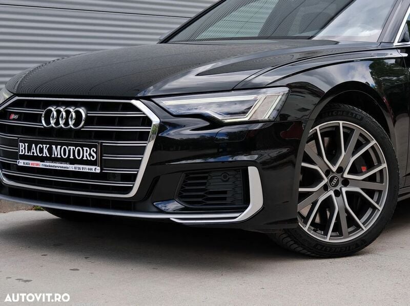 Negru Utilizat 2021 Audi S6 Comfort Break | 34.485 EUR - Imagine 1/4