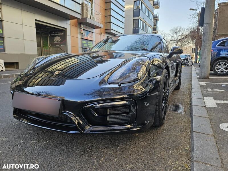 Negru Utilizat 2015 Porsche Cayman Coupe | 49.000 EUR - Imagine 1/4