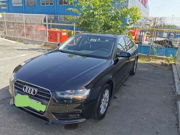 Negru Utilizat 2013 Audi A4 Berlinǎ | 10.000 EUR (Puțin scump) - Imagine 1/4