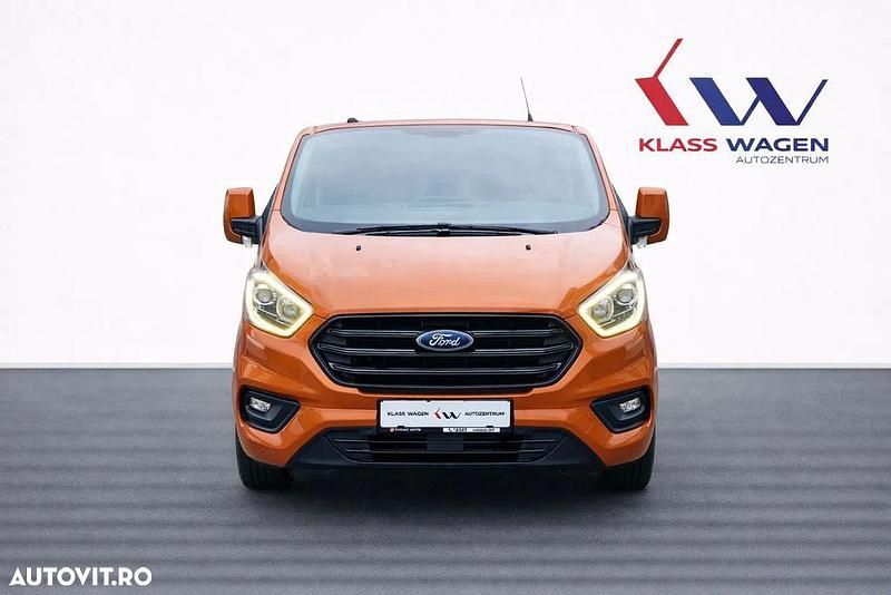Second-hand Ford Transit Custom Trend 130 CP (95 kW) 2022 Culoareportocaliu Monovolum
