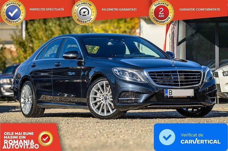 Second-hand Mercedes S350 258 CP (189 kW) 2014 Culoarealbastru Berlinǎ