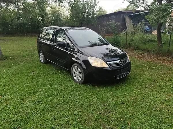 Negru Utilizat 2010 Opel Zafira Enjoy Monovolum | 2.400 EUR (Preț bun) - Imagine 1/4