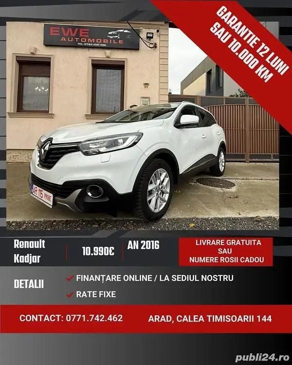 Second-hand Renault Kadjar 110 CP (80 kW) 2016 SUV