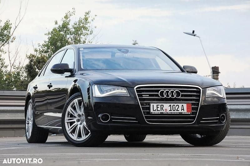 Culoarenegru Utilizat 2013 Audi A8L Comfort Berlinǎ | 19.600 EUR (Super Preț) - Imagine 1/4