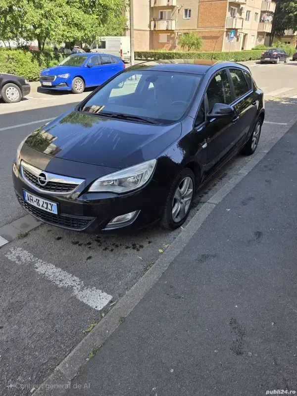 Negru Utilizat 2010 Opel Astra Hatchback | 4.000 EUR (Preț OK) - Imagine 1/4