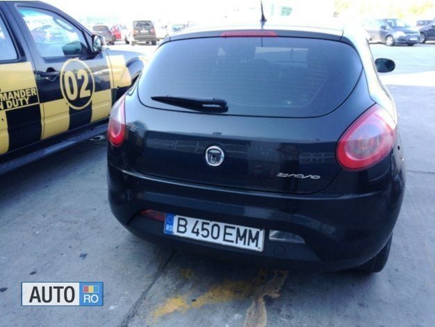 Second-hand Fiat Bravo 90 CP (66 kW) 2008 Negru Hatchback