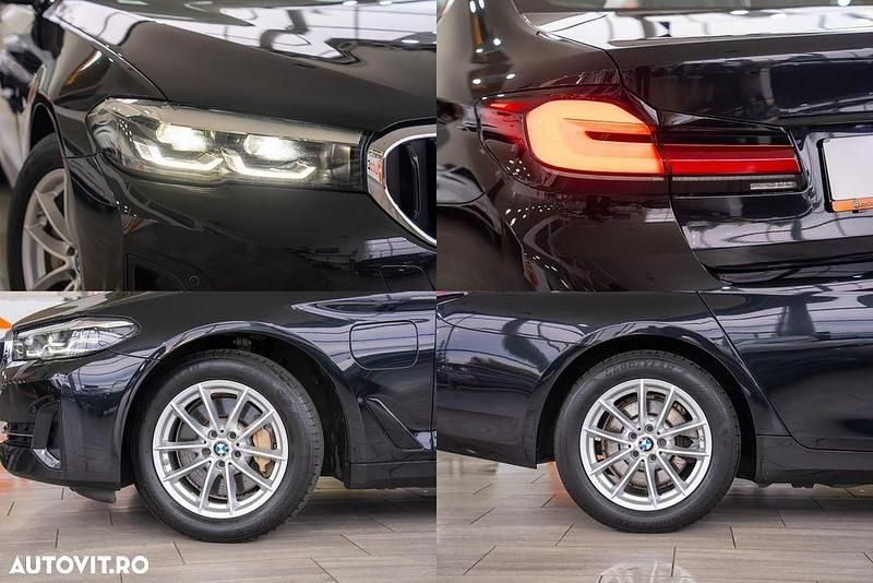 Second-hand BMW 530e Luxury Line 292 CP (214 kW) 2021 Culoarenegru Berlinǎ