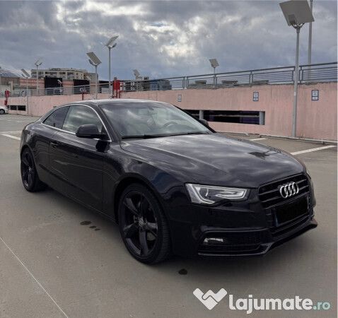 Negru Utilizat 2009 Audi A5 S-Line Coupe | 10.000 EUR (Preț OK) - Imagine 1/4