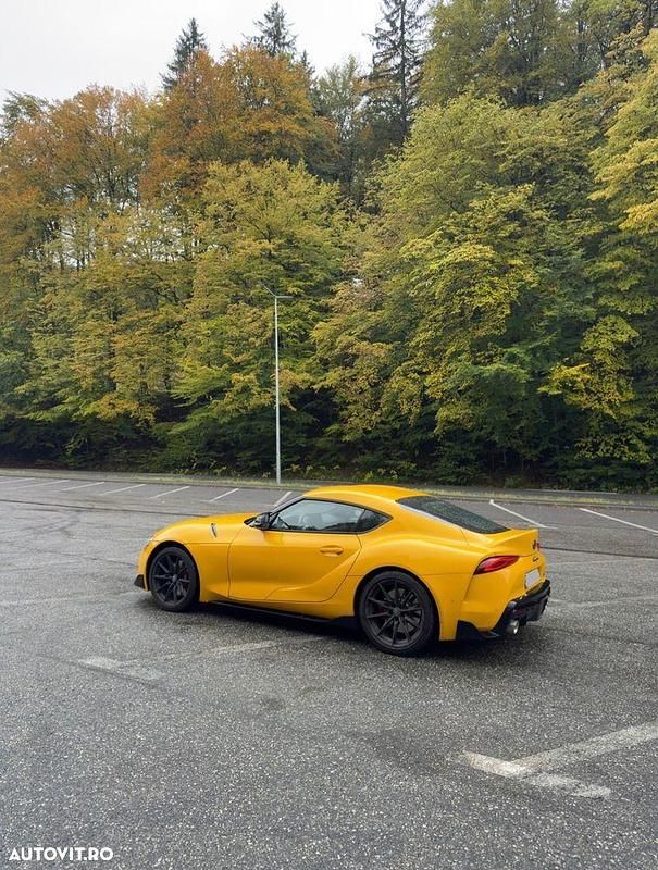 Second-hand Toyota Supra 340 CP (250 kW) 2023 Culoaregalbeuriu Coupe