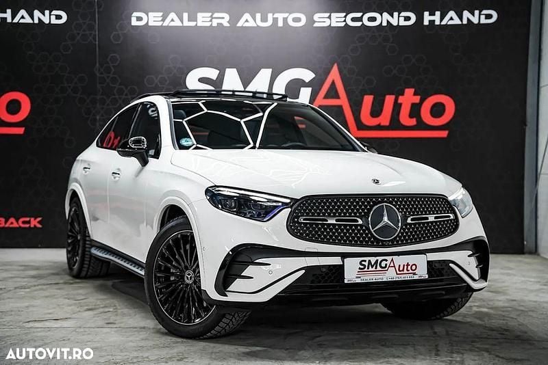 Second-hand Mercedes GLC220 AMG line 197 CP (144 kW) 2024 Culoarealb Coupe