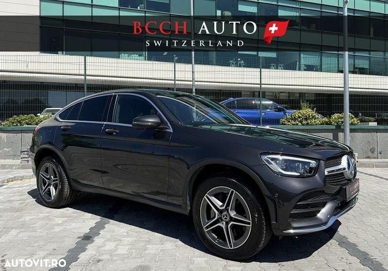 Gri Utilizat 2021 Mercedes GLC300 Coupe | 52.671 EUR - Imagine 1/4