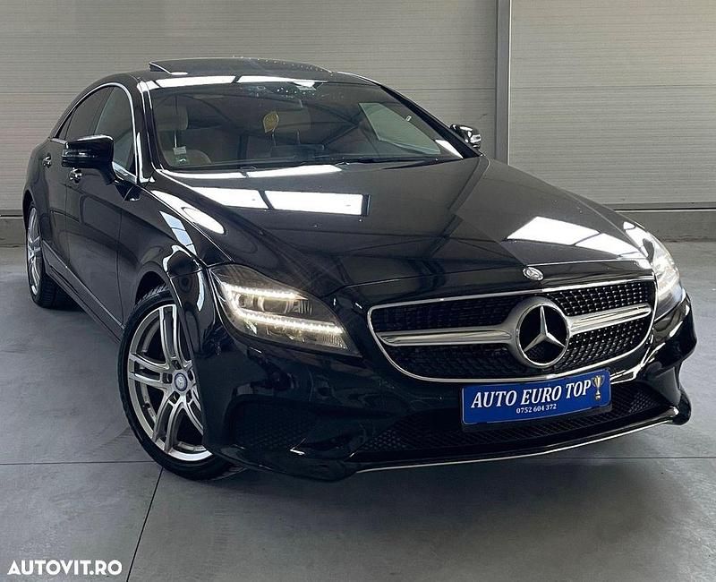 Culoarenegru Utilizat 2015 Mercedes CLS220 Edition Berlinǎ | 18.950 EUR - Imagine 1/4