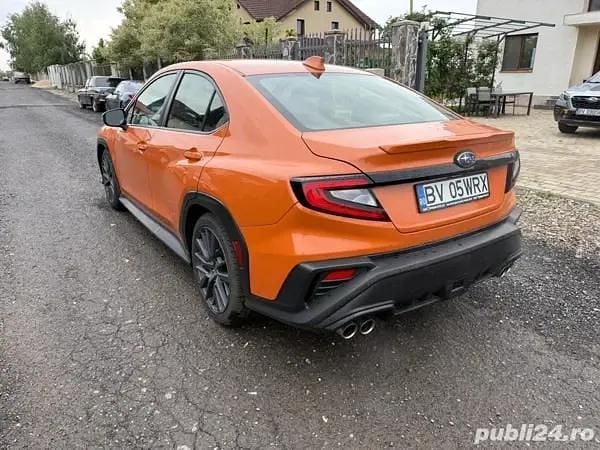 Second-hand Subaru WRX 275 CP (202 kW) 2022 Portocaliu Berlinǎ