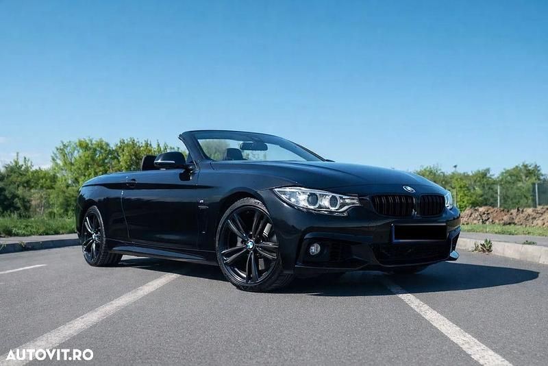 Culoarenegru Utilizat 2014 BMW 435 M Sport Cabrio | 19.500 EUR - Imagine 1/4