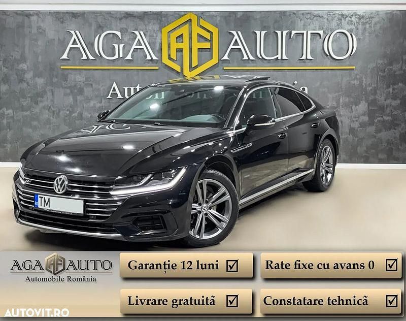 Second-hand VW Arteon R-line 190 CP (139 kW) 2018 Culoarenegru Hatchback