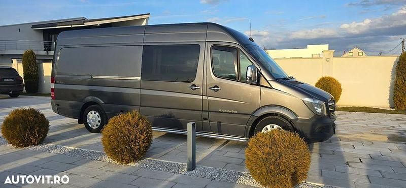Gri Utilizat 2018 Mercedes Sprinter Van | 25.900 EUR - Imagine 1/4