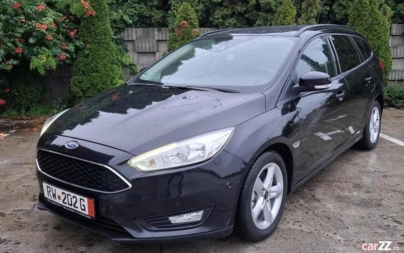 Negru Utilizat 2015 Ford Focus Berlinǎ | 5.500 EUR (Preț bun) - Imagine 1/4