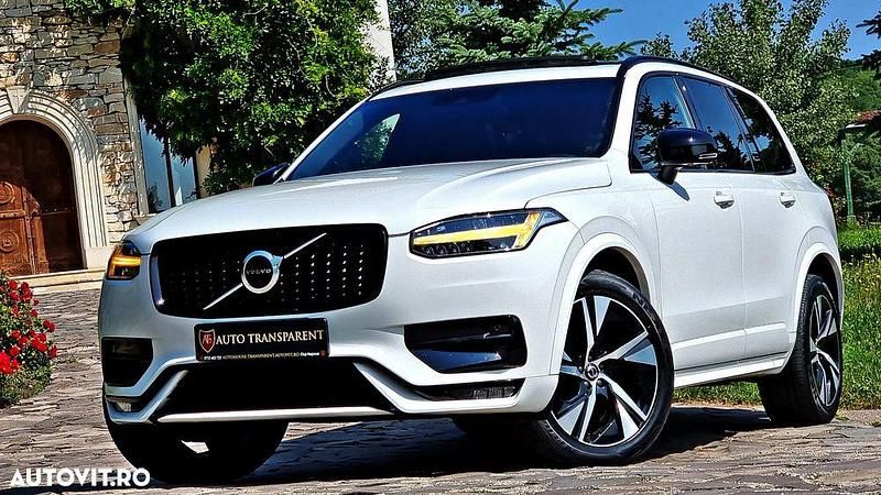 Culoarealb Utilizat 2021 Volvo XC90 R-Design SUV | 30.499 EUR (Preț bun) - Imagine 1/4