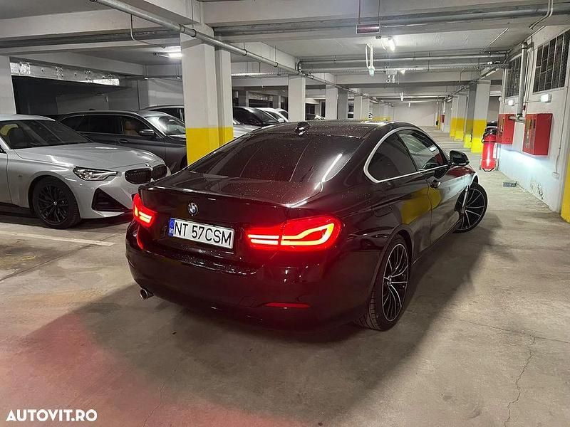 Second-hand BMW 418 Sport Line 150 CP (110 kW) 2018 Culoaremaro Coupe