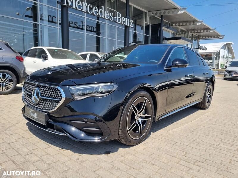 Negru Nouă 2025 Mercedes E200 Berlinǎ | 80.828 EUR - Imagine 1/4