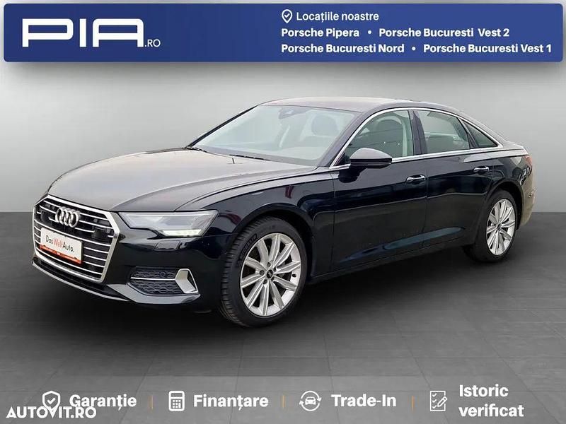 Negru metalic Second-hand 2022 Audi A6 Advanced Berlinǎ | 37.150 EUR (Preț OK) - Imagine 1/4