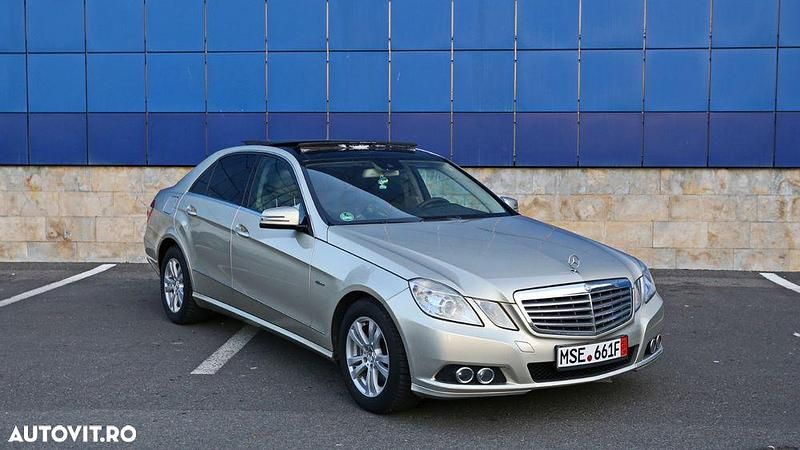 Culoaregalbeuriu Second-hand 2009 Mercedes E250 Berlinǎ | 7.999 EUR (Preț OK) - Imagine 1/4