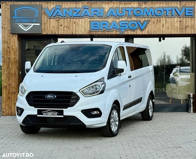 Alb Utilizat 2023 Ford Transit Custom Trend Break | 24.900 EUR (Scump) - Imagine 1/4