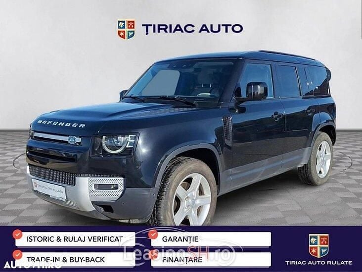 Negru Utilizat 2022 Land Rover Defender SUV | 68.900 EUR - Imagine 1/4
