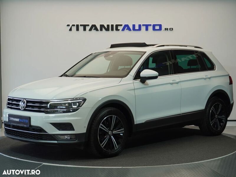 Alb Utilizat 2017 VW Tiguan Elegance SUV | 20.990 EUR (Puțin scump) - Imagine 1/4