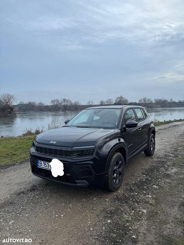 Culoarenegru Utilizat 2024 Jeep Avenger Longitude SUV | 18.000 EUR - Imagine 1/4