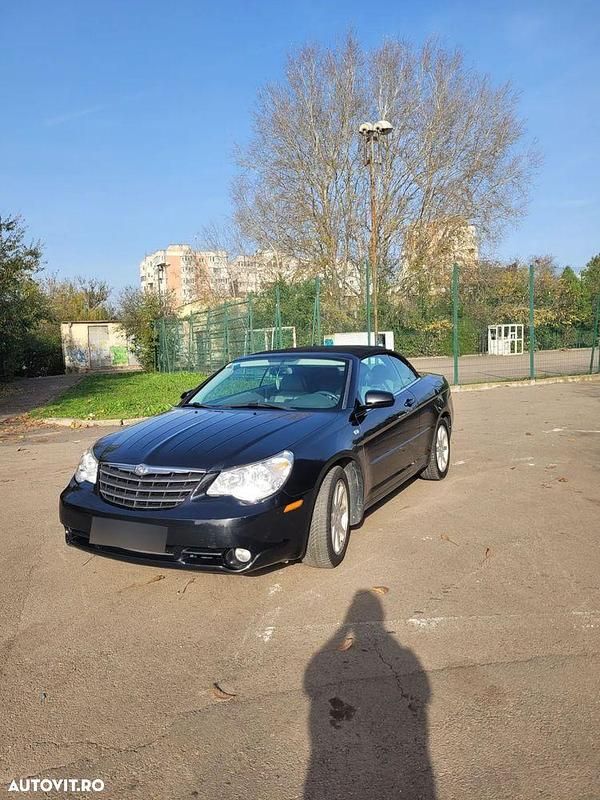 Culoarenegru Utilizat 2009 Chrysler Sebring Cabriolet Touring Cabrio | 3.500 EUR - Imagine 1/4