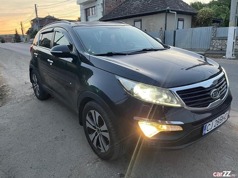 Negru Utilizat 2011 Kia Sportage 2 SUV | 7.250 EUR (Preț OK) - Imagine 1/4