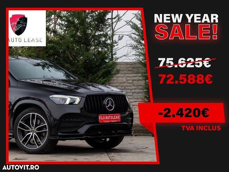 Culoarenegru Utilizat 2020 Mercedes GLE400 Coupe | 72.588 EUR - Imagine 1/4