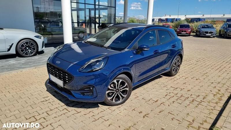 Albastru Utilizat 2022 Ford Puma ST-Line SUV | 17.900 EUR (Puțin scump) - Imagine 1/4