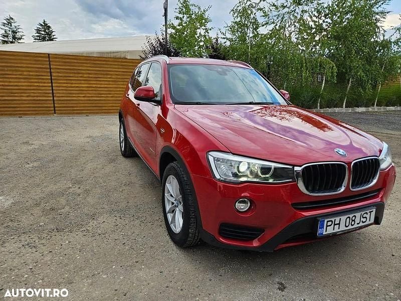 Rosu Utilizat 2015 BMW X3 SUV | 13.000 EUR (Preț bun) - Imagine 1/4