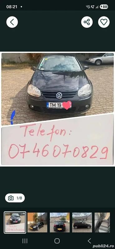 Second-hand 2009 VW Golf VI Hatchback | 4.800 EUR (Preț OK) - Imagine 1/4