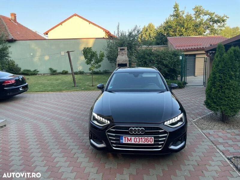 Negru Utilizat 2020 Audi A4 Advanced Break | 21.767 EUR (Preț OK) - Imagine 1/4